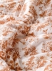 ست روبالشتی 2 و 2 روکش کوسن Comforter -1 روبالشی (200x220 سانتی متر)+ 2 روبالشی (50x75 سانتی متر) + 2 روکش کوسن (40x40 سانتی متر) سانتی متری پنبه ای سفید/قهوه ای ملکه