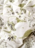 Soft Comforter - 1 Comforter (200x220 سانتی متر)، 2 روبالشی (50x75 سانتی متر) و 2 ست روکش کوسن (40x40 سانتی متر) ملکه سبز پلی استر