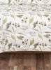 Soft Comforter - 1 Comforter (200x220 سانتی متر)، 2 روبالشی (50x75 سانتی متر) و 2 ست روکش کوسن (40x40 سانتی متر) ملکه سبز پلی استر