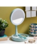 آینه تاشو با LED سبز / شفاف 16x5x1cm