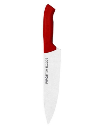 چاقوی اکو سرآشپز قرمز/نقره ای 21 سانتی متر