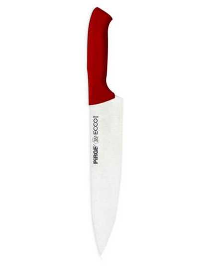 چاقوی سرآشپز اکو قرمز/نقره ای 23 سانتی متر