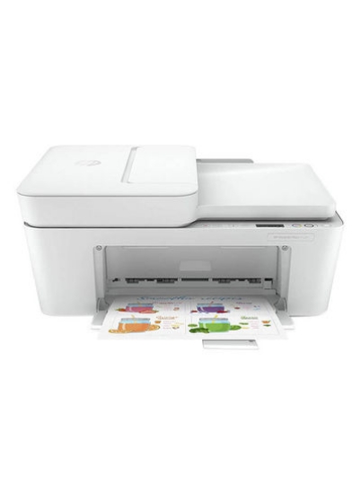 چاپگر همه کاره DeskJet Plus 4120، بی سیم، چاپ، کپی، اسکن و ارسال فکس موبایل - سفید [3XV14B] سفید