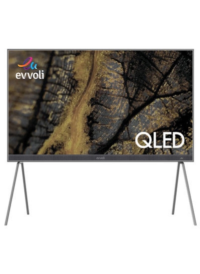 تلویزیون هوشمند اندرویدی 86 اینچی 4K QLED با نوار صوتی داخلی Evvo 86EV600QA مشکی/خاکستری