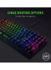 Widow V3 Tenkeyless، سوئیچ سبز، لمسی و کلیکی، کلاهک ABS، RGB مشکی