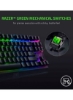 Widow V3 Tenkeyless، سوئیچ سبز، لمسی و کلیکی، کلاهک ABS، RGB مشکی