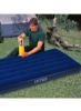 تشک بادی تخت ترکیبی آبی/مشکی 191x99x22cm