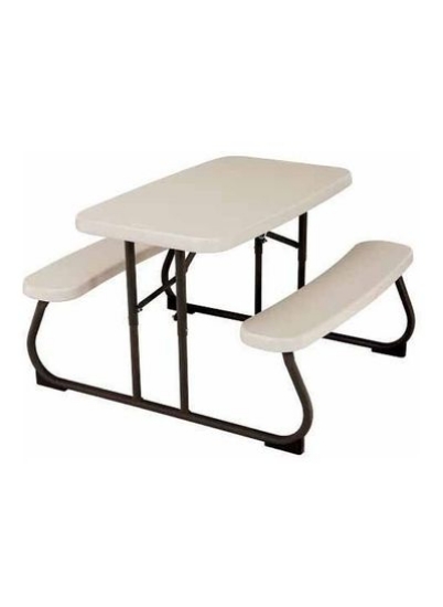 میز پیک نیک تاشو بژ/مشکی 101x95x53.4 سانتی متر
