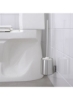 برس تمیز کننده توالت فرنگی نقره ای 10 سانتی متر