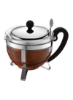 چای خوری Chambord شفاف/نقره ای/مشکی 1 لیتری