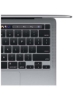 صفحه نمایش 13 اینچی Macbook Pro، تراشه Apple M1 با پردازنده 8 هسته ای و گرافیک 8 هسته ای / 8 گیگابایت رم / 256 گیگابایت SSD / macOS English Space Grey
