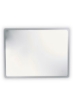 کلید چند لمسی مستطیل شکل آینه ال ای دی حمام شفاف 800x600x30 میلی متر