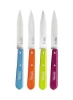 چاقوهای شیرین پاپ 4 تکه آبی/نارنجی/سبز 156 گرمی