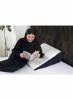 Cool Gel Wedge Pillow سفید 60x60x25cm