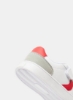 کفش ورزشی پانل قرمز/سفید/خاکستری