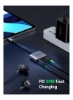 آداپتور شارژر صوتی جک هدفون USB C به 3.5 میلی متر DAC نوع C Aux Splitter هدفون سازگار با Apple iPad Pro Galaxy S20 Ultra S10 Lite Note10 A90 Z Flip Tab S6 Huawei P30 Silver