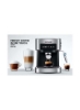 اسپرسو دیجیتال، کاپوچینو و قهوه ساز لاته 15 بار همه در یک استیل ضد زنگ 1.6 L 850 W SCM-4964 نقره ای/مشکی
