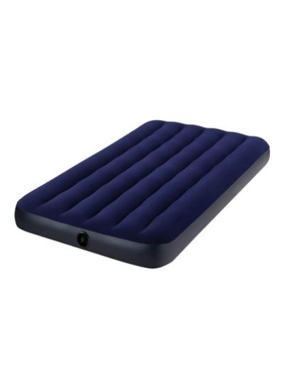 Twin Dura-Beam Series Classic Downy Airbed Combined Blue 99x191x25cm