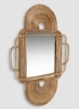 آینه دیواری مواد منحصر به فرد با کیفیت لوکس برای خانه شیک عالی SAS29B Natural L69 X H90cm