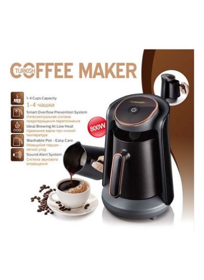 قهوه ساز ترک اتوماتیک 0.5 لیتری 800 W SF-3538 مشکی