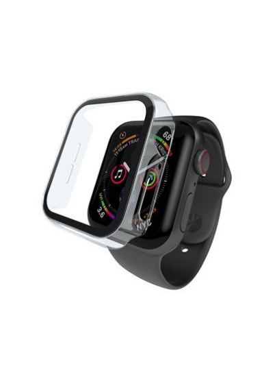 محافظ ساعت ضد ضربه با شیشه مقاوم به لمس برای Apple Watch Series 6/5/4/SE - 40mm Clear