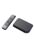 2 گیگابایت رم 16 گیگابایت رام 4K UHD هیبریدی آندروید IPTV Box با اتصال DVB-C CC مشکی
