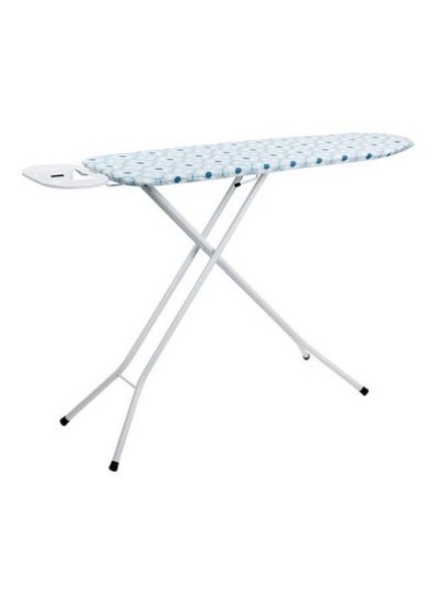 میز اتو مشبک آبی/سفید 120x38cm