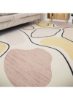 فرش مستطیلی نرم لمسی چند رنگ 160x230 سانتی متر