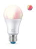 رنگ‌ها و سفیدهای قابل تنظیم A60 E27-WiFi+Bluetooth LED Smart Bulb White 60x122mm