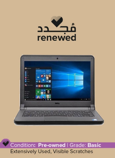 تمدید شد - لپ تاپ Latitude 3350 (2014) با صفحه نمایش 13.3 اینچی، پردازنده Core i3 اینتل / نسل پنجم / 4 گیگابایت رم / 128 گیگابایت SSD / Intel HD Graphics مشکی