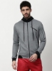 Active Wear Hoodie Anthra Melange