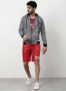 Active Wear Hoodie Anthra Melange