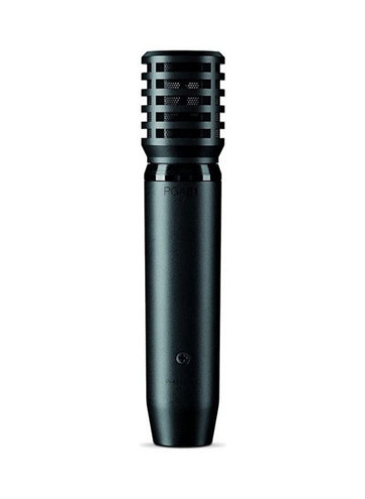 الگوی کاردیوید میکروفون ابزار خازنی برای ضبط حرفه ای صدا با عملکرد زنده و استودیو آماده PGA81-XLR مشکی