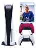 کنسول PlayStation 5 Sony CD Edition + کنترلر بی سیم Cosmic Red DualSense + FIFA 2022