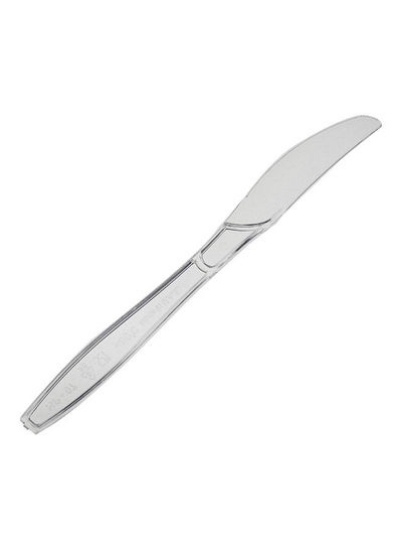 چاقوی پلاستیکی 1000 تکه شفاف 36.4x19.2x19.9 سانتی متر