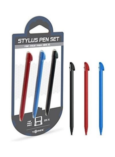 مجموعه قلم قلم 3 بسته برای Nintendo 3DS XL