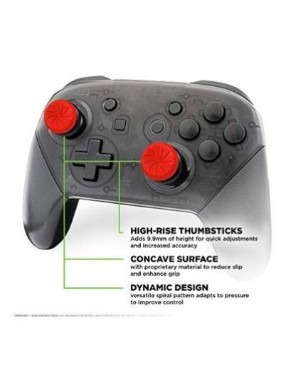 بند انگشتی 2 تکه برای کنترلر Nintendo Switch Pro