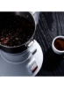 آسیاب قهوه - آسیاب برقی 400 وات - تیغه های فولادی ضد زنگ برای آسیاب دانه های قهوه، ادویه و آجیل خشک - آسیاب با ظرفیت 300 گرم با درب شفاف - 2 سال گارانتی 0 لیتر 400 وات OMCG2433 سفید/نقره ای