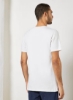 تی شرت یقه خدمه پایه سفید