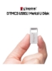 فلش USB فلزی 128 گیگابایتی DTMC3 128 گیگابایتی