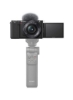 دوربین دیجیتال Vlog با لنز قابل تعویض Alpha ZV-E10L با لنز 16-50 میلی متری و دستگیره بی سیم رایگان سونی با کنترل از راه دور و ویژگی سه پایه، 24.2 مگاپیکسل، مشکی