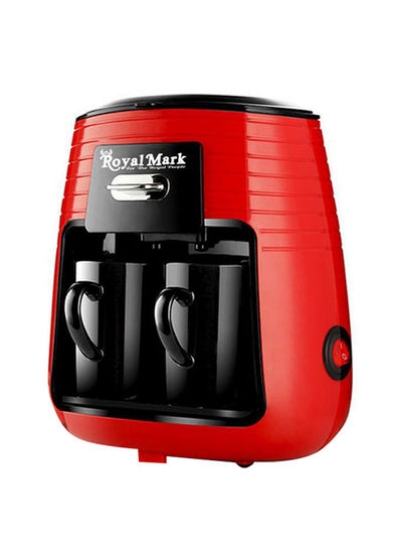 قهوه ساز اسپرسو با 2 فنجان 0.5 لیتری 450 وات RM-COF-5054 قرمز