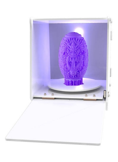 جعبه پخت رزین UV با دستگاه ایستگاه نور برای چاپگر سه بعدی سفید/بنفش