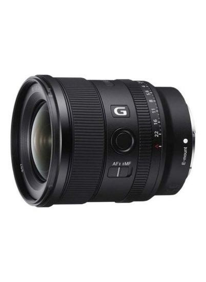 FE 20mm F1.8 G لنز پرایم با وضوح بالا، زاویه فوق عریض، SEL20F18G مشکی