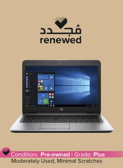 بازسازی شده - لپ تاپ Elitebook 840 G3 (2016) با صفحه نمایش 14 اینچی، پردازنده Core i5 اینتل، نسل ششم / رم 8 گیگابایت / SSD + HDD 512 گیگابایت / Intel FHD Graphics Silver