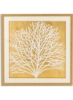 جعبه سایه کاغذ درختی طلایی/سفید 60x3x60cm