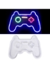 تابلوهای نئون LED Gamepad چراغ‌های شکل‌دار دکور دیوار چند رنگ 27.5 x 41 سانتی‌متر