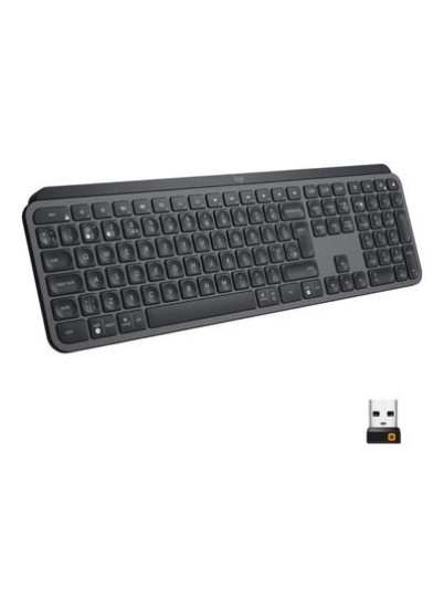 Mx Keys Advanced Illuminated Keyboard Graphite عربی