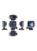 آیکون 9 دوربین اکشن ورزشی دوگانه 4K، دوربین دوگانه ضدآب 1080p Ultra HD با دوربین فیلمبرداری چراغ قوه