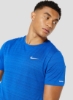 Dri-Fit Miler Running Top Blue